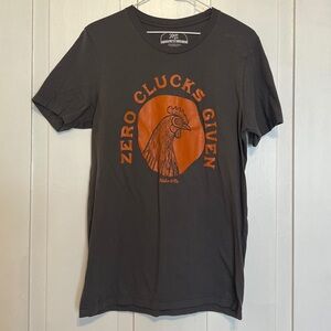 Zero Clucks Given Graphic Tee